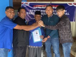 Franky Nazril Kembalikan Berkas Bakal Calon Wakil Walikota ke PAN