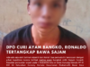 Penyakit Kambuhan, Ronaldo Kembali Terlibat Kepemilikan Sajam