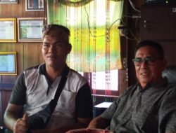 Rumah Warga Sungai Langan Dilalap Sijago Merah ,Kades Berupaya Berikan Bantuan