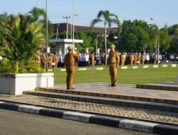 Pimpin Upacara Rutin, PJ Wako Elman ST Minta Tingkatkan Pelayanan