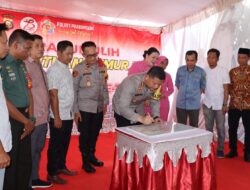 Kapolres Prabumulih Endro Aribowo Resmikan Bantuan Sumur Bor