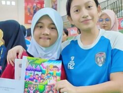 Oxcel Nisrina, Pelajar Asal Prabumulih Peraih Medali Emas Tingkat Nasional Lomba Menggambar