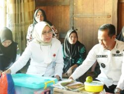 Pj Wako Elman ST Kembali Kunjungi Lokasi Tiga Balita Stunting
