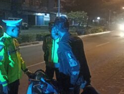 Gelar KRYD Malam Libur Panjang, Satlantas Polres Prabumulih Tilang Pelanggar