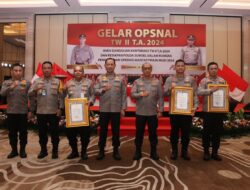 Nilai IKPA Sempurna, Polres Prabumulih dan Muba Raih Penghargaan Kapolri