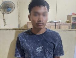 Curi Besi 8 Inch, Habibi Ditangkap Tim Beruang Madu