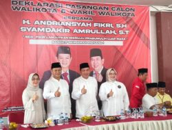 Usai Deklarasi Pasangan, Ber-FIKIR Daftarkan Diri ke KPU di Iringi Ratusan Masa