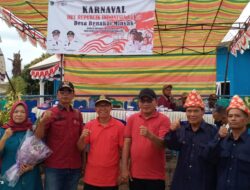 Perayaan HUT RI, Pemdes Benakat Gelar Karnaval