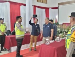 Jelang Pendaftaran Cawabup, Polres Muba Cek Kesiapan di KPU