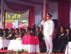 Momen Pj Bupati Muara Enim Pimpin Upacara HUT RI ke-79
