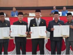 Sidang Paripurna, DPRD Muara Enim Tetapkan APBD (KUA-PPAS) Tahun 2024 3,6 T