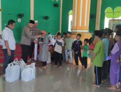 Peringati Maulid Nabi, Polsek Cambai Gelar Safari Jum’at