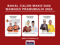 Pemberkasan Tiga Bakal Calon Kepala Daerah Kota Prabumulih Dinyatakan Lengkap