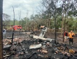 Diduga Pipa Pertamina Bocor Hingga Terbakar, Puluhan Ternak Warga Dan Motor Hangus