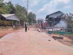 Bak “Oil Catcher” di SP3 Gunung Kemala Milik Pertamina Diduga Terbakar