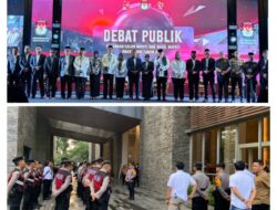 Polres Muara Enim Perketat Pengamanan Debat Kandidat Pilkada Muara Enim 2024 di Palembang