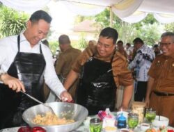 Kemeriahan HUT ke-78, Pj Bupati Ikuti Lomba Memasak