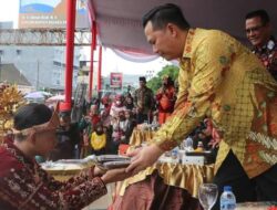 Karnaval Budaya dan Mobil Hias Meriahkan HUT Kabupaten Muara Enim Ke-78