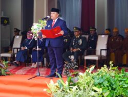 Pj Bupati Sandi Fahlepi Pimpin Upacara Hari Pahlawan 2024