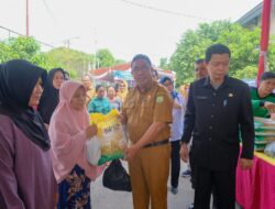 Tekan Inflasi, Pemkab Muba Gelar Pangan Murah