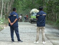 Sidak Jalan Talang Berenai, Dewan Temukan Jalan Retak