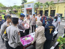 Jaga Profesionalisme, Polres Prabumulih Tes Urine Anggota