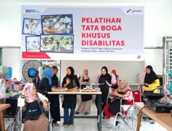 PT PDC Gelar Pelatihan Tata Boga Untuk Penyandang Disabilitas