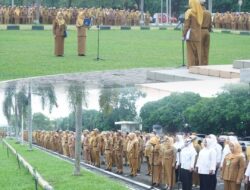 Pj Wako Prabumulih Tekankan Peningkatan Kinerja dan Kekompakan ASN di Apel Bulanan