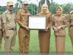 PJ Walikota Terima Penghargaan, Kota Peduli HAM 2023