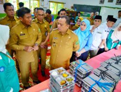 Pj Bupati Muba Tinjau Program Makan Bergizi