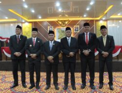Sidang Paripurna, DPRD Kota Prabumulih Tetapkan Arlan-Franky Wako dan Wawako Terpilih