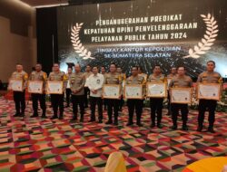 Ombudsman Sumsel, Ganjar Polres Prabumulih Dengan Peringkat ke-III