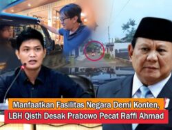 Diduga Manfaatkan Fasilitas Negara Demi Konten, LBH Qisth Desak Pecat Raffi Ahmad