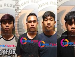 Polisi Grebek Pesta Sabu, Tangkap Empat Pelaku