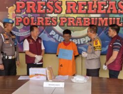 Polres Prabumulih Berhasil Gagalkan Peredaran 1 Kg Ganja