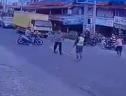 Oknum Polisi Polsek Gelumbang Pukul Dua Jukir