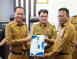 Elman ST Serahkan Jabatan ke Wako Arlan-Franky