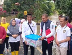 Bersama Wawako, Ketua DPRD Deni Victoria Tinjau Banjir