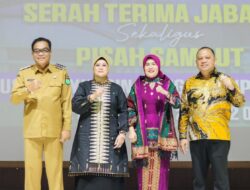 Pj Bupati Muba Serahkan Jabatan ke Toha-Rohman