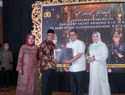Sambutan Hangat di Kenal Pamit Kapolres Prabumulih