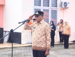 H Arlan Pimpin Apel Gabungan Pegawai BPBD Prabumulih
