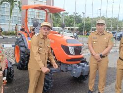 Dispertan Prabumulih Terima Bantuan Alsintan dari Kementan RI