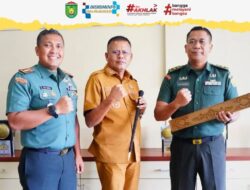 Walikota H Arlan terima Kunjungan Dandim 0404 Muara Enim