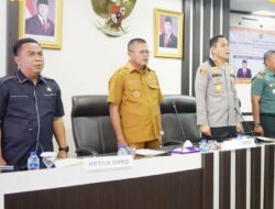 H Arlan Pimpin Rapat kordinasi Bersama Forkopimda