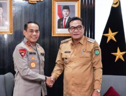 Bupati Muba HM. Toha Audiensi dengan Kapolda Sumsel,