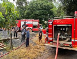 Kolaborasi Tanggap Darurat: Api Lahap 1 Unit Rumah Warga