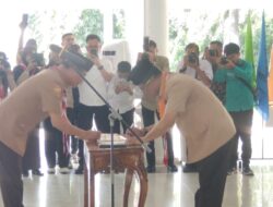 Bupati Muara Enim H Edison Resmi Lantik Pengurus Kwarcab dan Mabicab