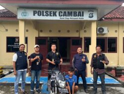 Kedapatan Bawa Senpi, Warga Patih Galung Ditangkap Polisi