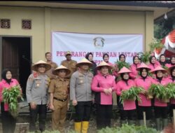 Dukung Ketahanan Pangan, Alfian Kadispertan Prabumulih Hadiri Launching P2L