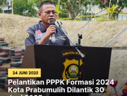 30 Juni 2025, Ribuan PPPK Prabumulih Dipastikan Dilantik Cak Arlan